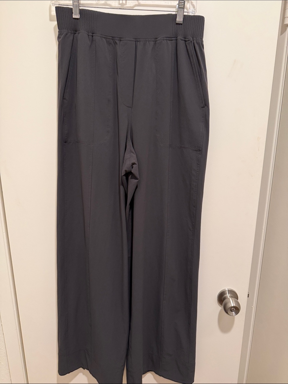 lululemon athletica Women's Wide-Leg Pull-On Pants in Charcoal